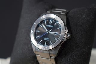 Citizen Brycen Eco-Drive Super Titanium AW1840-50E Black Dial Sapphire 41mm